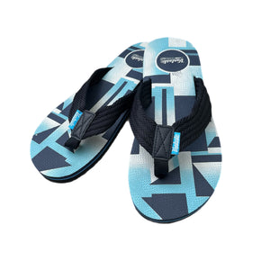 Men's flip-flops Navy/Sky Blue/Grey