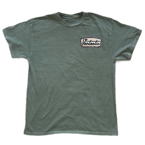 Vintage "Surf Deluxe" t-shirt - Washed Sage
