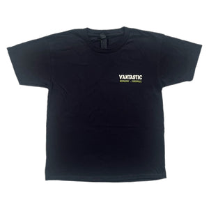 Kids Wave Panther T-shirt - Black