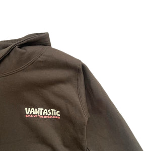 Kids Back On The Road Again Hoody - Khaki