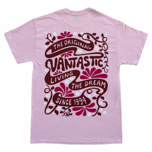 Sweet pea t-shirt - baby pink