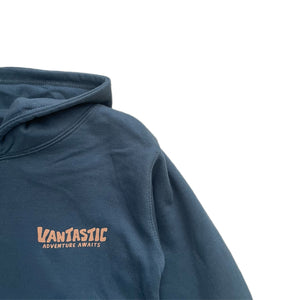 Kids Adventure Awaits Hoody - Indigo