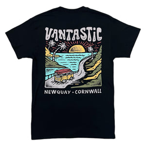 Atlantic coast t-shirt - black