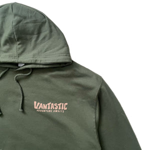 Adventure awaits Hoody - Army green