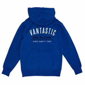 Living the dream Zip-Up Hoody - vintage royal