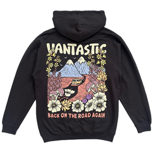 Back on the road again Hoody - Charcoal