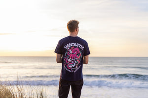 Shark Attack T-Shirt - Classic Navy