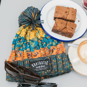 Cohesion Bobble Beanie - Rusted