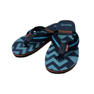 Men's flip-flops Navy/Sky Blue/Orange