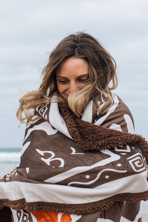 On a mission Fleece Camping Blanket - Limited Edition
