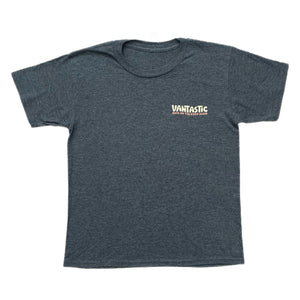 Kids Back on the Road again T-shirt - heather Charcoal