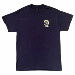 Flower power t-shirt - blackberry