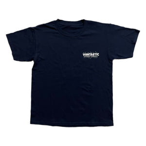 Kids Shark Attack T-shirt - Navy