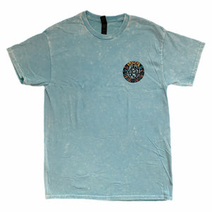 Circle of dreams T-shirt - Washed blue