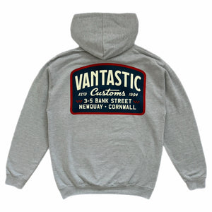 Customs Hoody - Heather grey