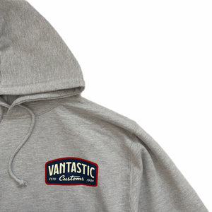 Customs Hoody - Heather grey