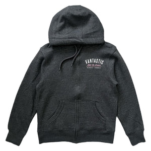 Living the dream Zip-Up Hoody - Charcoal