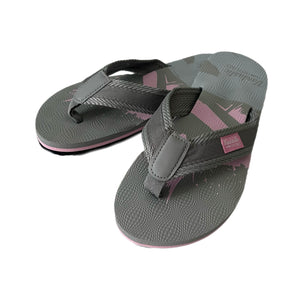 Ladies flip-flops Charcoal/Pink/Light Grey