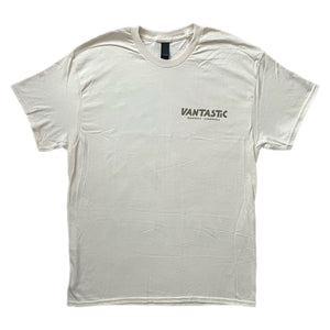 Surf squares T-shirt - Natural