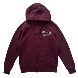 Living the dream Zip-Up Hoody - Maroon