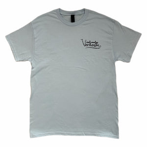 Mix tape t-shirt - baby blue