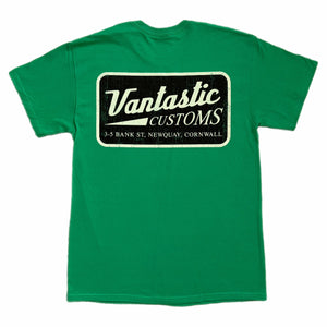 Bank street t-shirt - emerald green