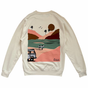 Sol seeker sweatshirt - vanilla