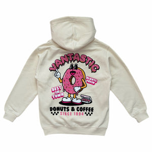 Kids Donut Hoody - vanilla