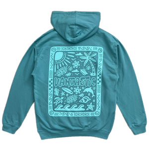 Under the sea Hoody - seafoam