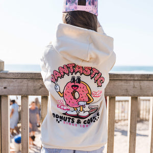 Kids Donut Hoody - vanilla