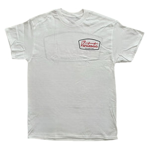 Deluxe outline short-sleeve t-shirt - white