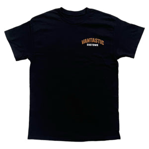 Custom garage short-sleeve t-shirt - black