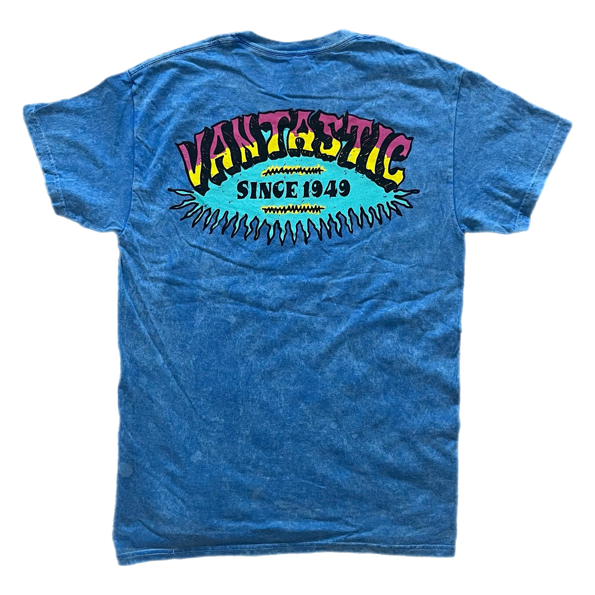 Vintage surf t-shirt - Washed blue
