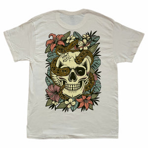 Skull island t-shirt - natural