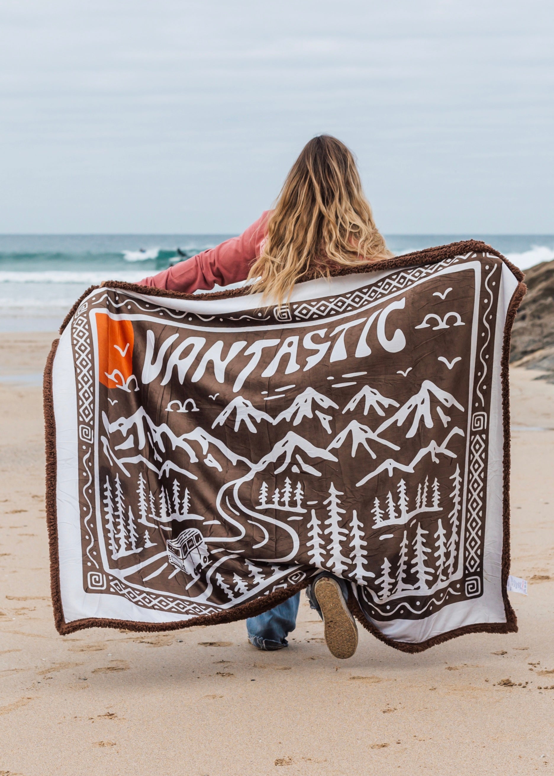 On a mission Fleece Camping Blanket - Limited Edition