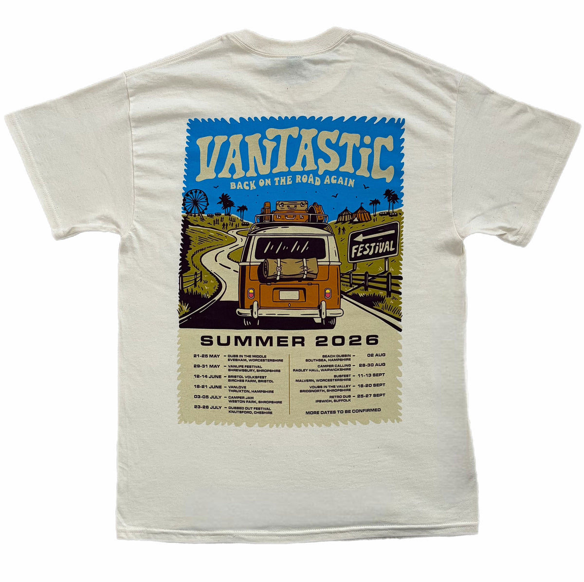 2026 UK Festival Tour t-shirt 