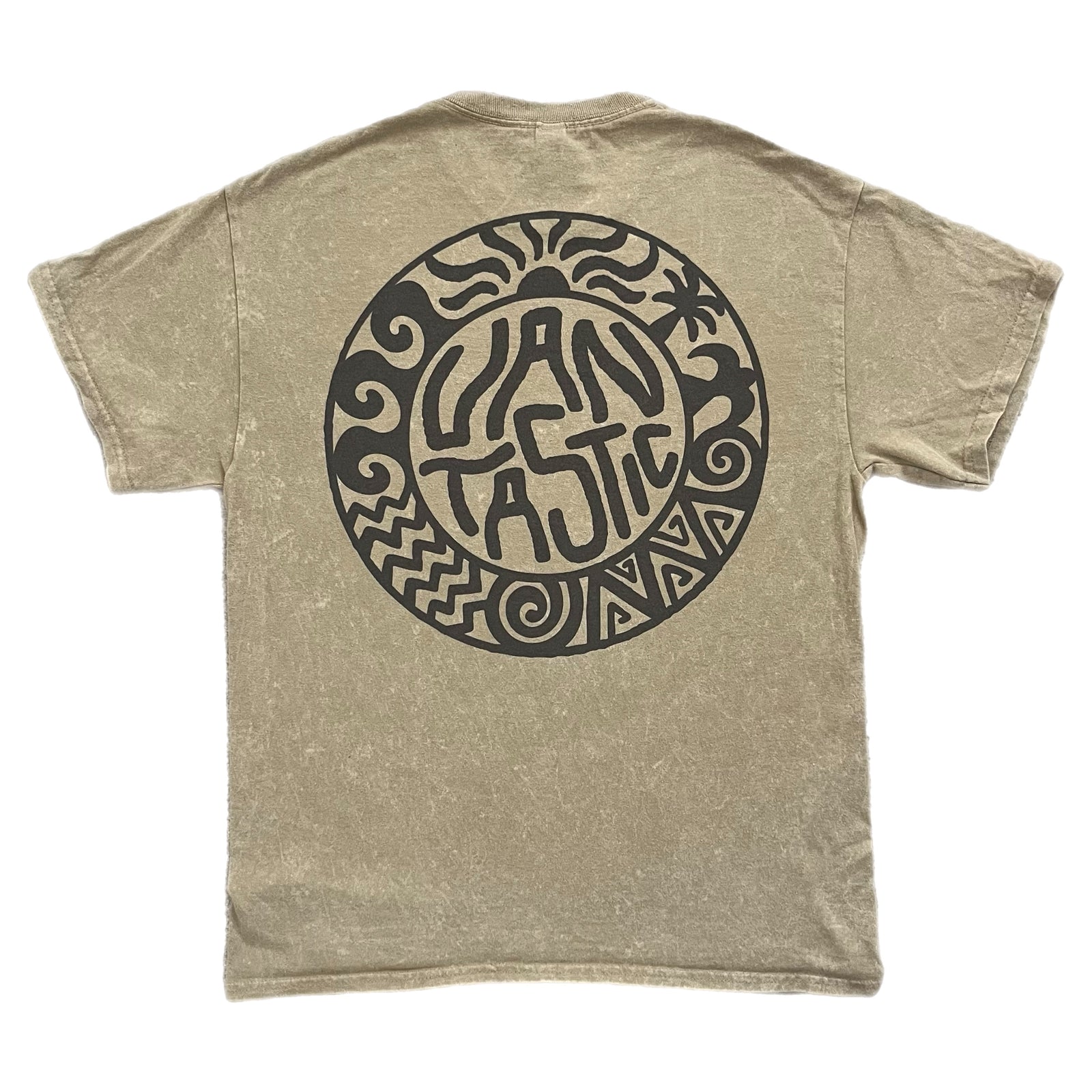 Circle of dreams T-shirt - Washed Tan