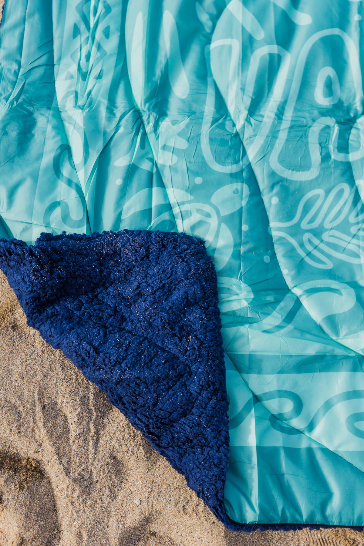 Under the sea Quilted Camping Blanket - Limited Edition