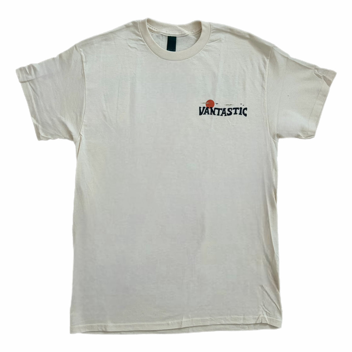 Hook line & camper t-shirt - Vanilla