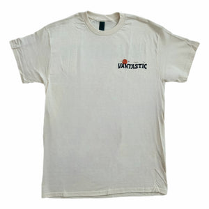 Hook line & camper t-shirt - Vanilla