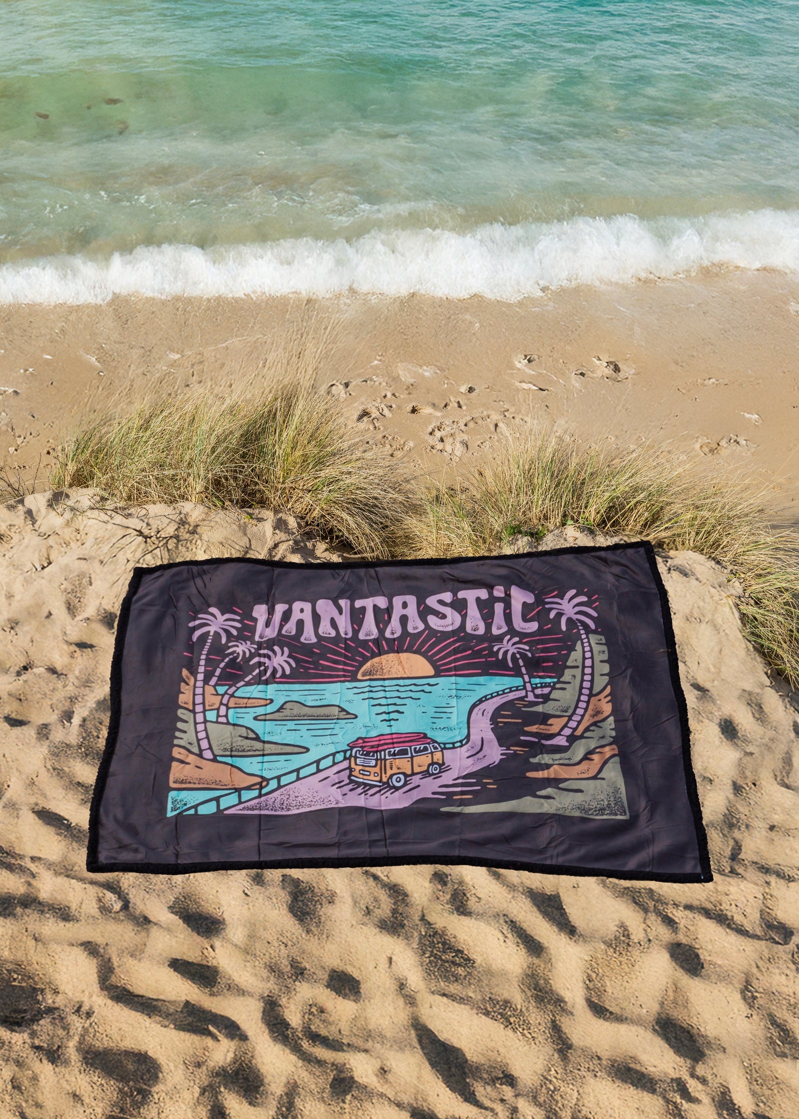 Atlantic coast Fleece Camping Blanket - Limited Edition