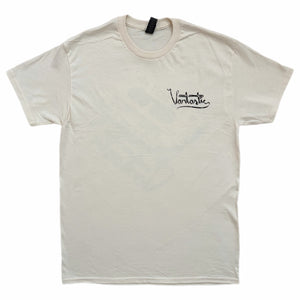 Mix tape t-shirt - natural