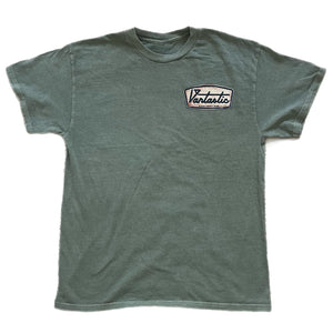 Vintage "Surf Deluxe" t-shirt - Washed Surf Green