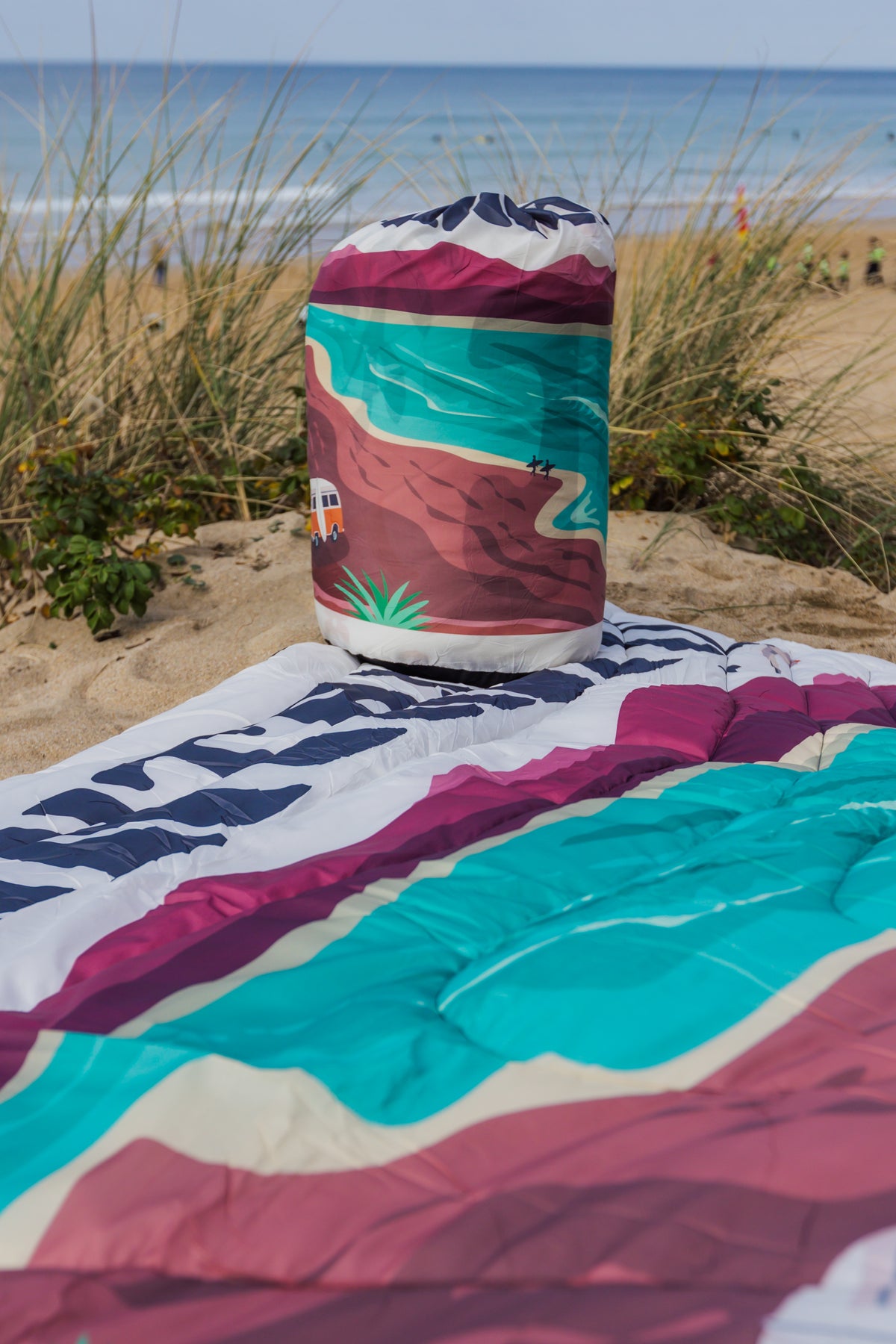 Coast of dreams Quilted Camping Blanket - Limited Edition