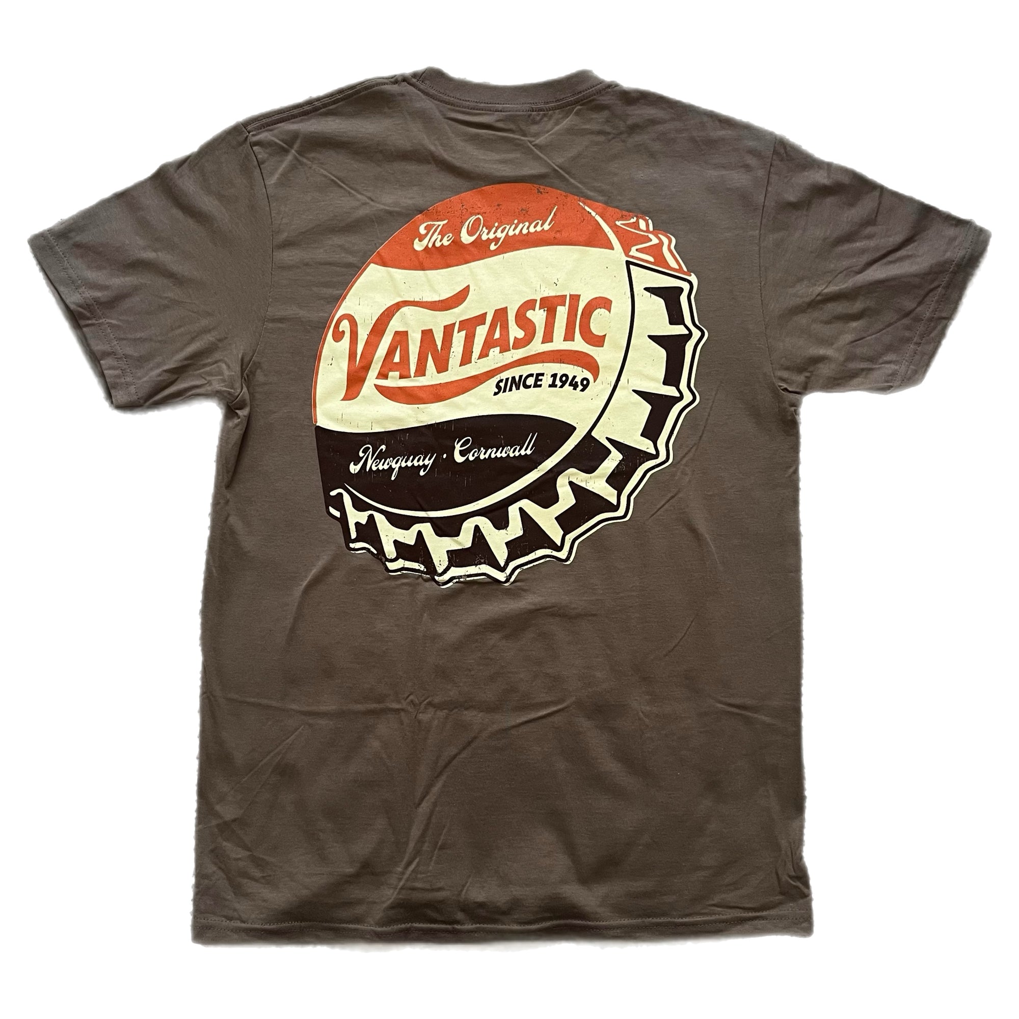 Ice Cold Short Sleeve T-shirt - Dusty Brown