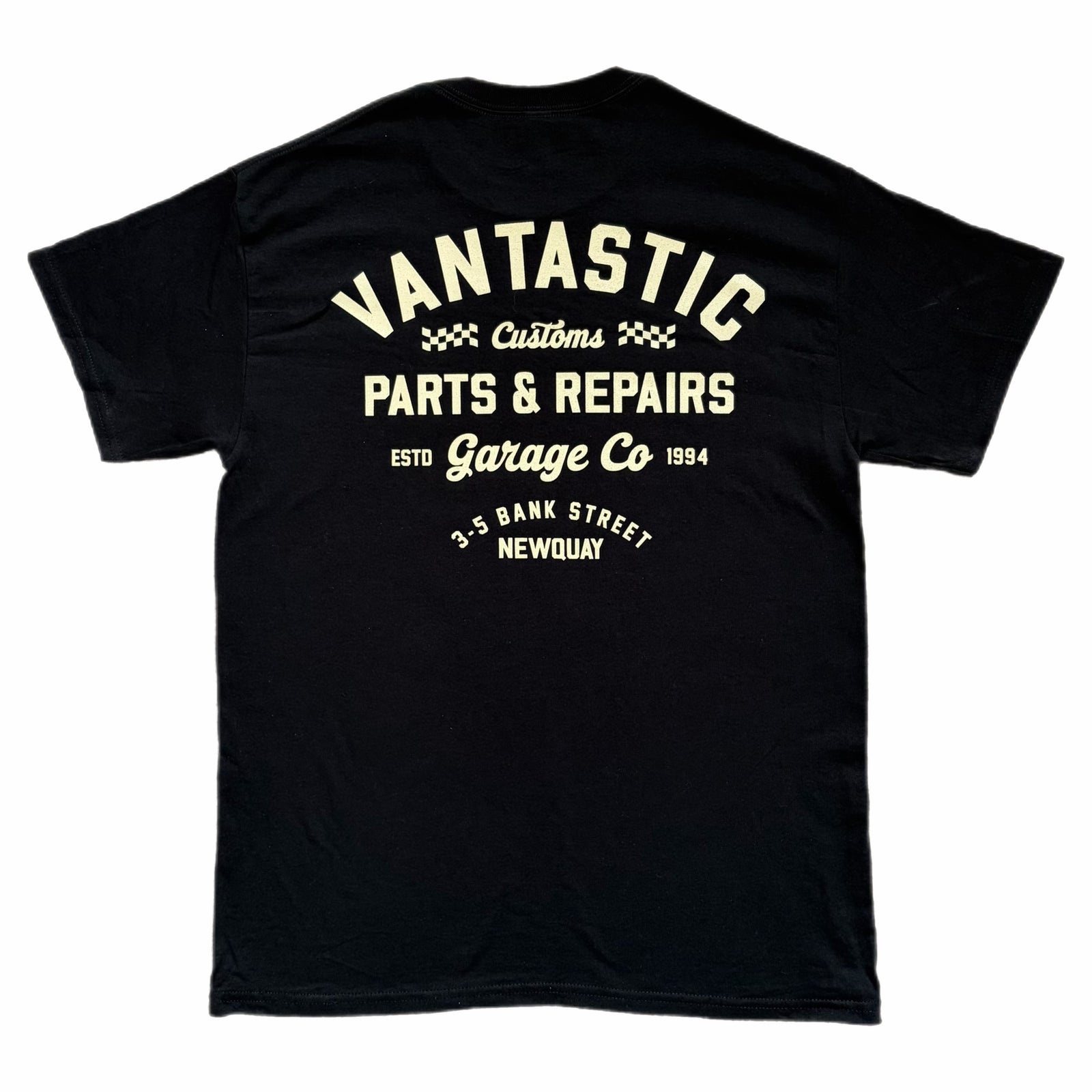 Parts & repairs t-shirt - black