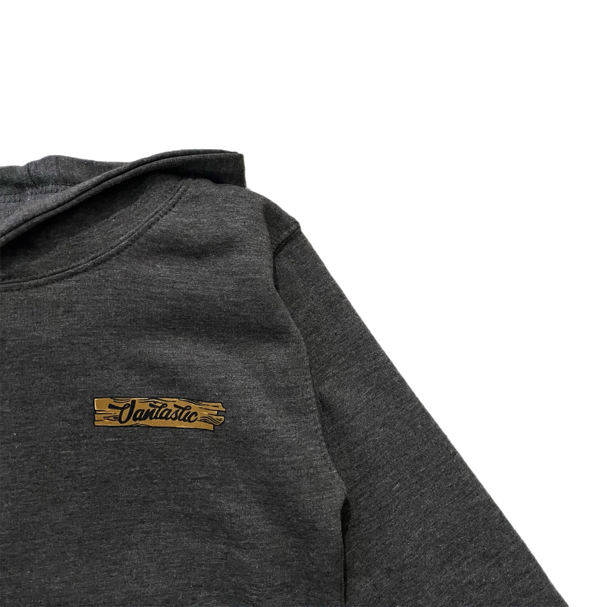 Kids Octopus Hoody - Charcoal