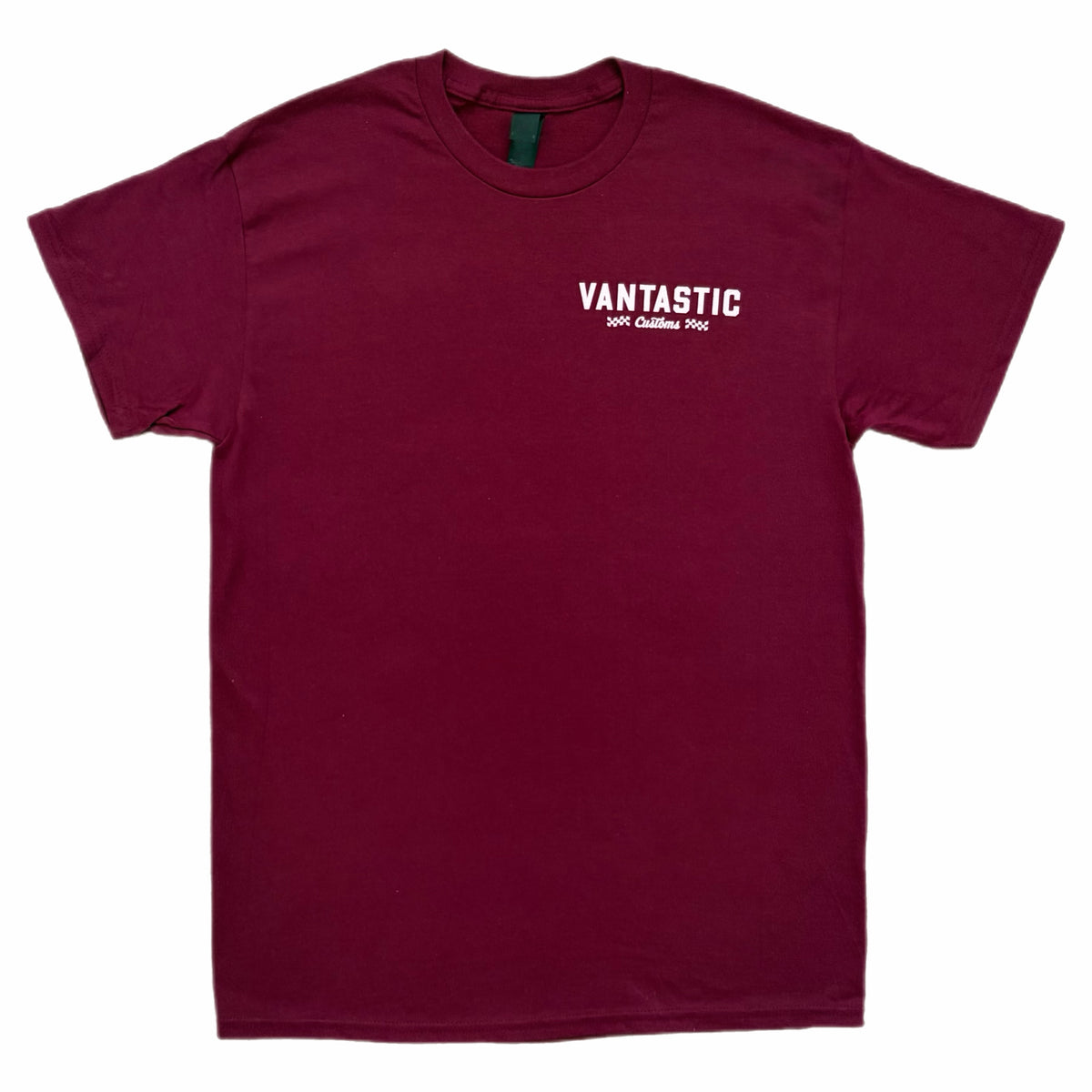 Parts & repairs t-shirt - maroon