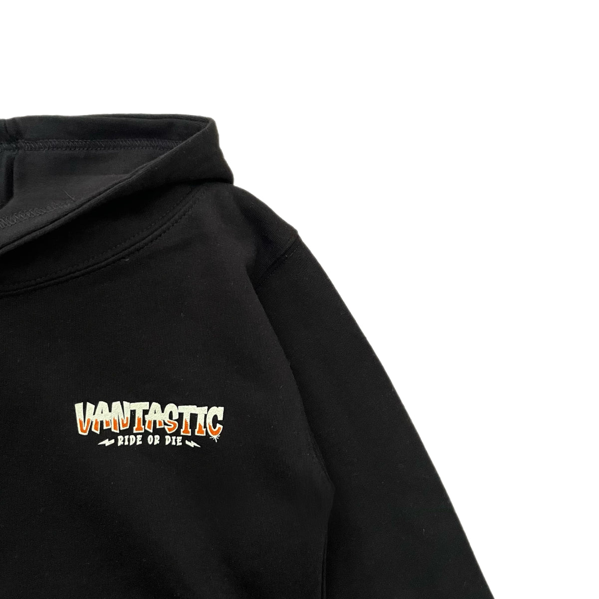 Kids Ride or Die Hoody - Black
