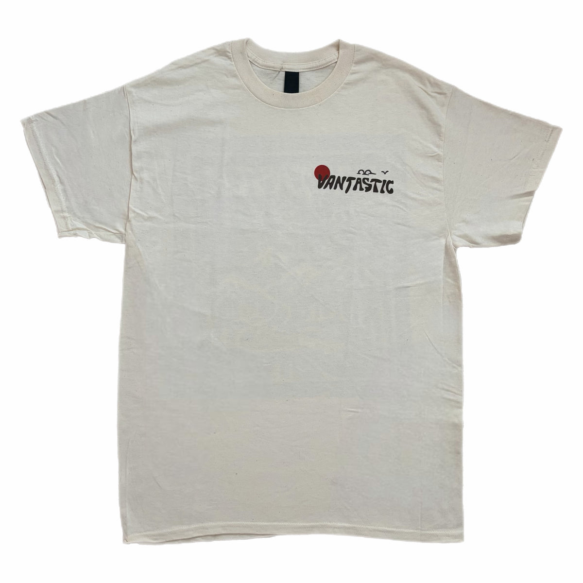 On a mission t-shirt - vanilla